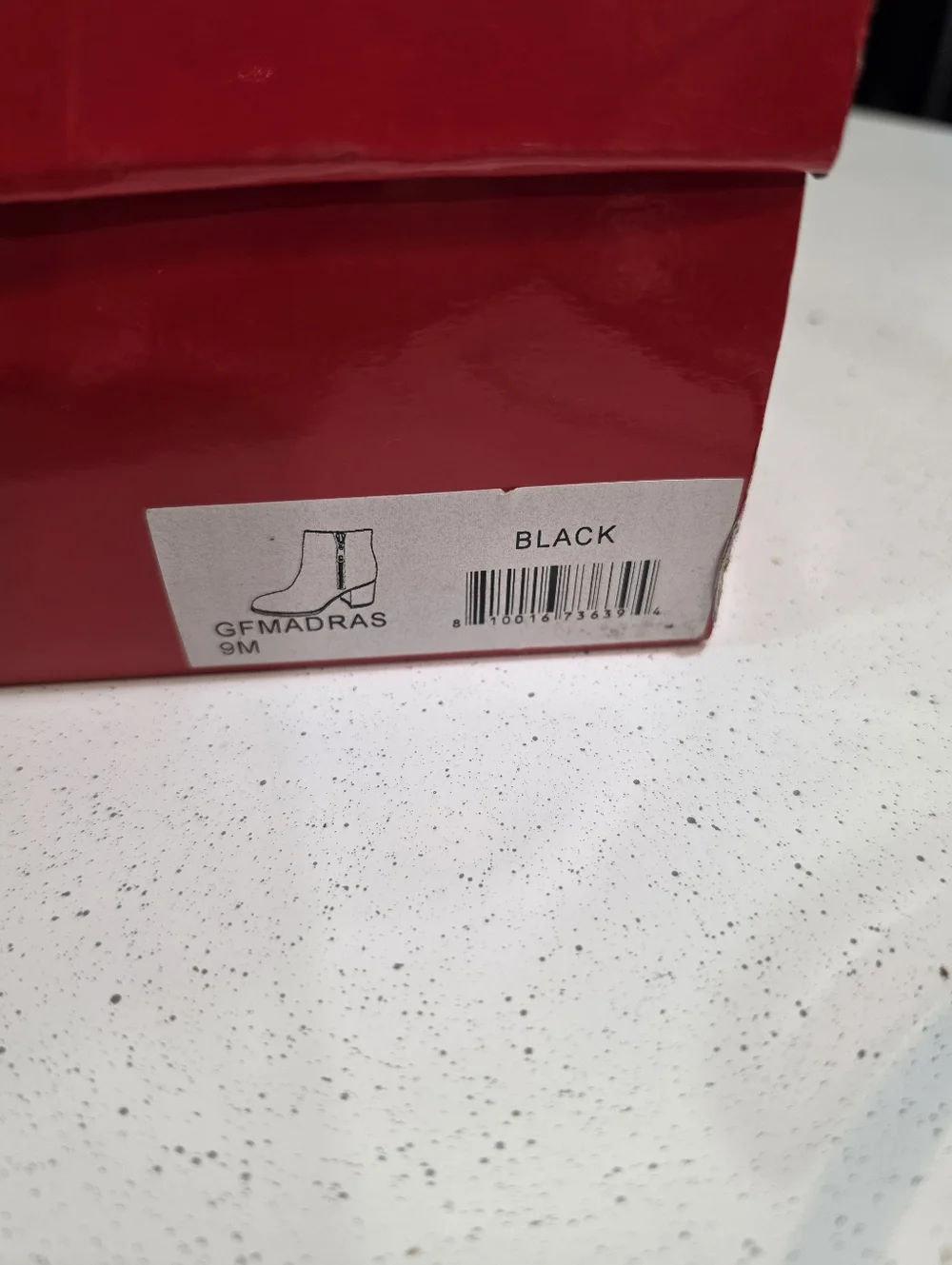 Only Used 1 Time....Guess Black Ankle Booties with Gold Zipper Detail